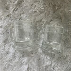 Hot Damn Shot Glasses Mug Shaped Logo Dekuyper